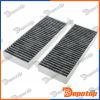 Filtre d'habitacle à charbon pour PEUGEOT | FCF-PE-020C, 11-123200016S